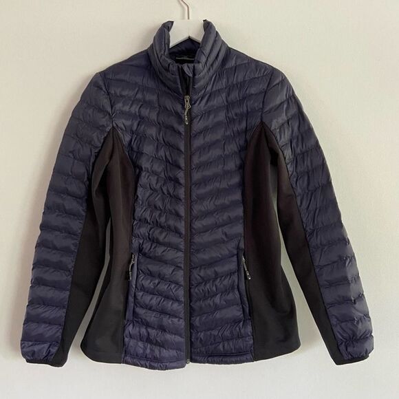 32 Degrees Jackets & Blazers - 32 Degrees Heat Mixed Media Jacket Navy Size Small
